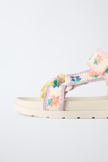 TECHNICAL SANDALS - Ecru White by Zara - Image 6