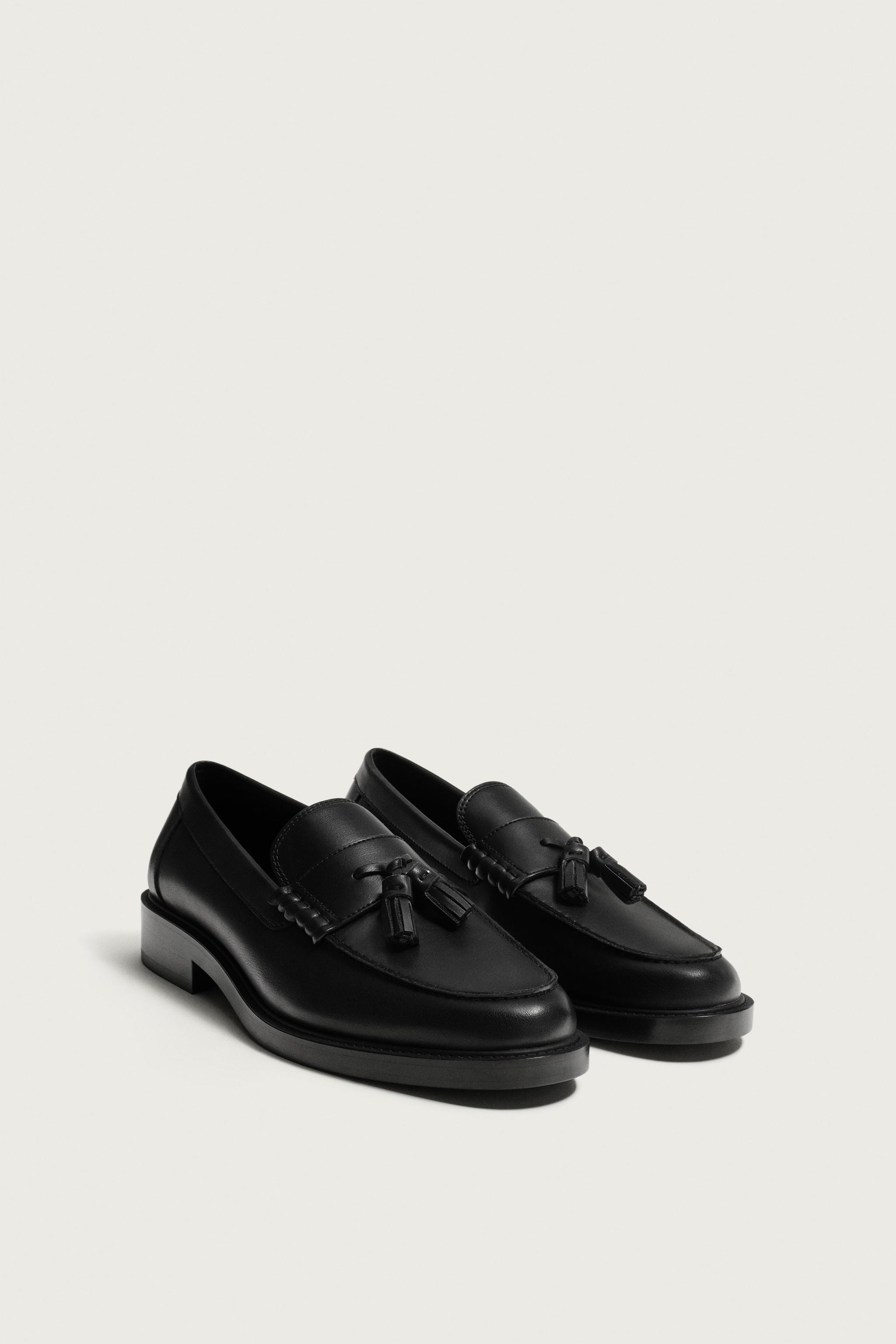 DRESS PENNY LOAFERS — Black