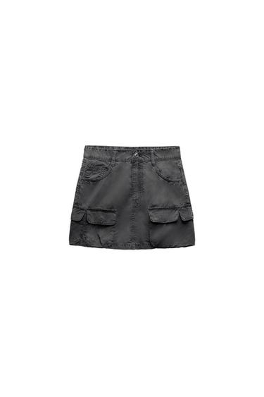 CARGO MINI SKIRT