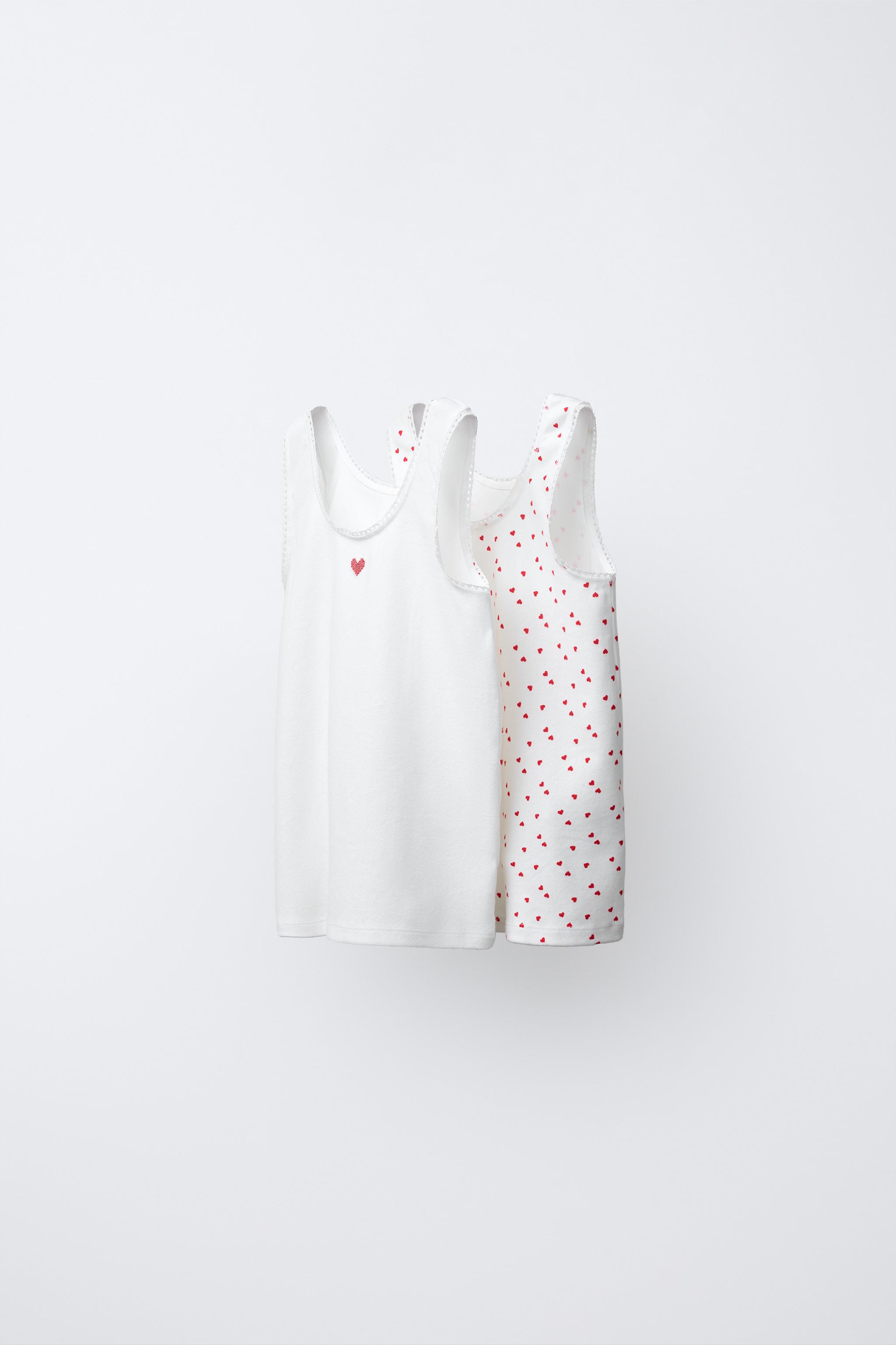TWO-PACK OF HEART T-SHIRTS