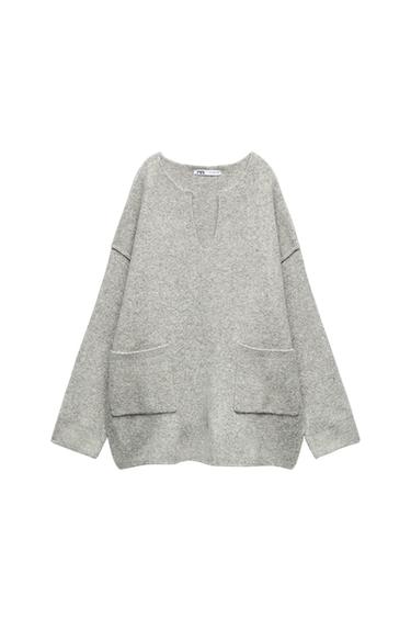 OVERSIZED KNIT SWEATER
