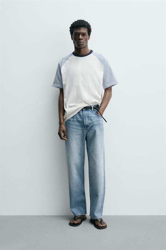 REGULAR FIT COLORBLOCK T-SHIRT