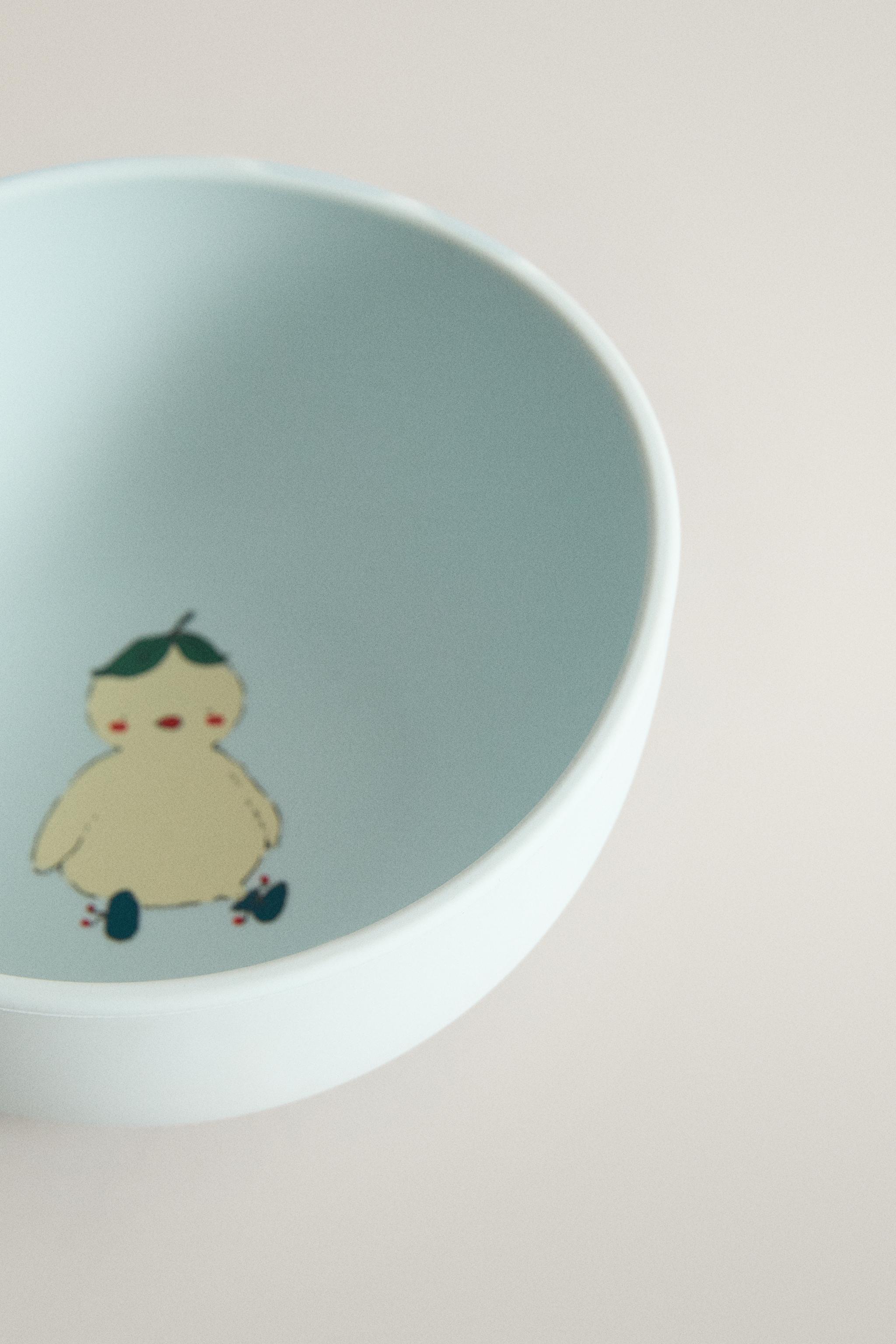 BOL ENFANT SILICONE POUSSIN