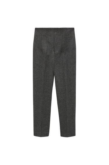 HIGH-RISE MODERN TROUSERS