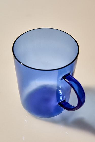 BOROSILICATE MUG - Blue by Zara