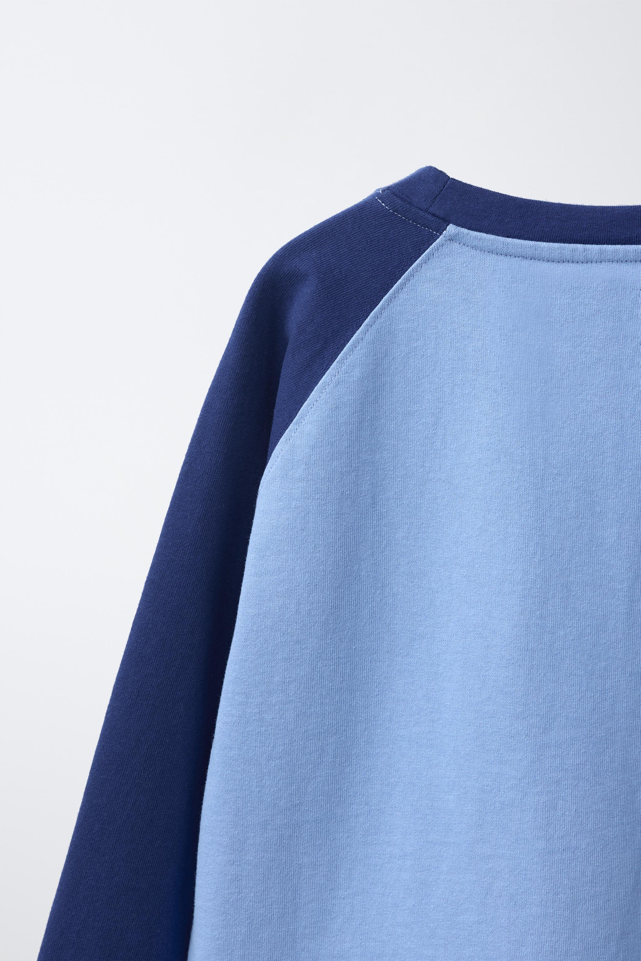 0FR. PARIS X ZARA RAGLAN LONG SLEEVE T-SHIRT