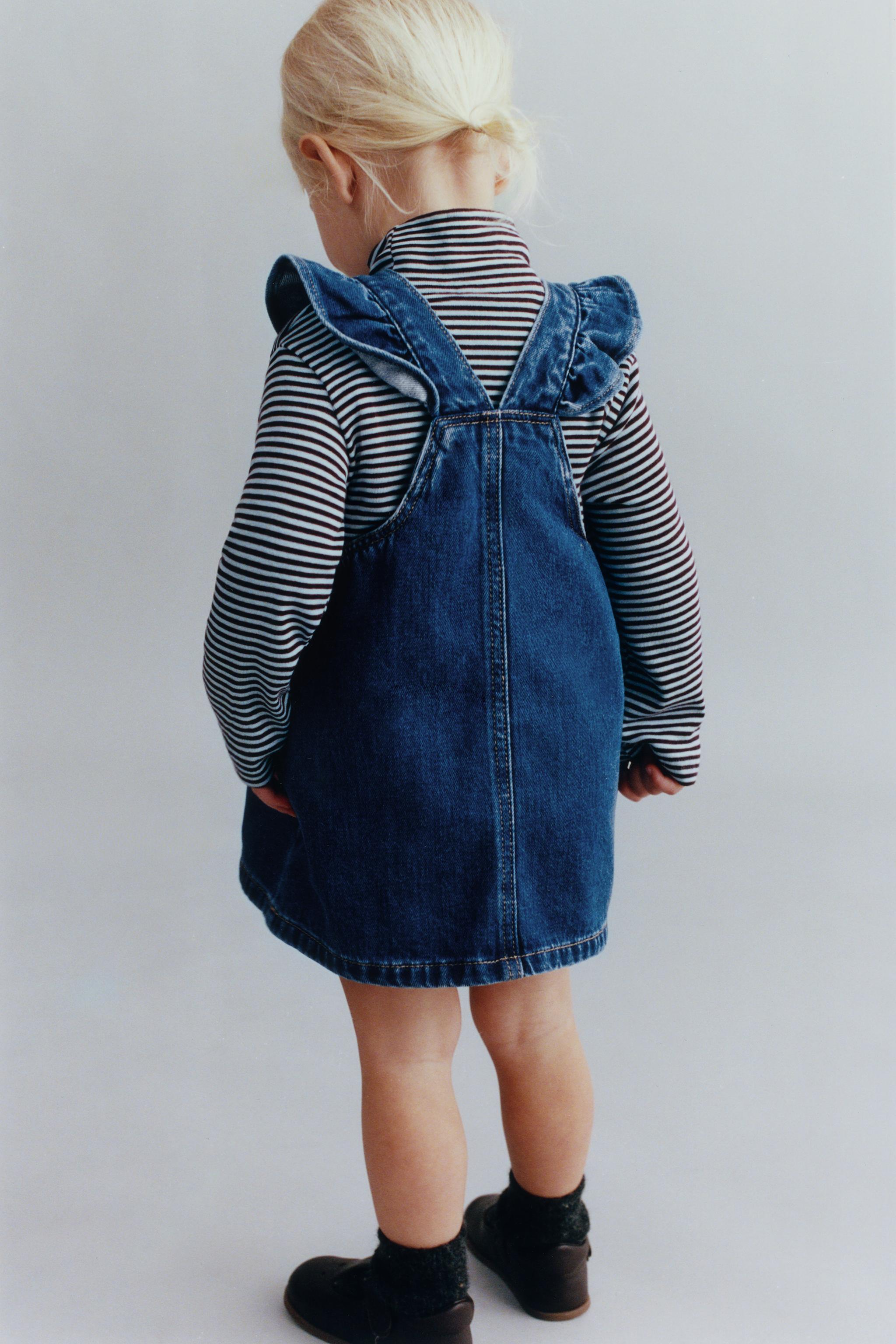 ROBE-SALOPETTE EN DENIM ET CULOTTE