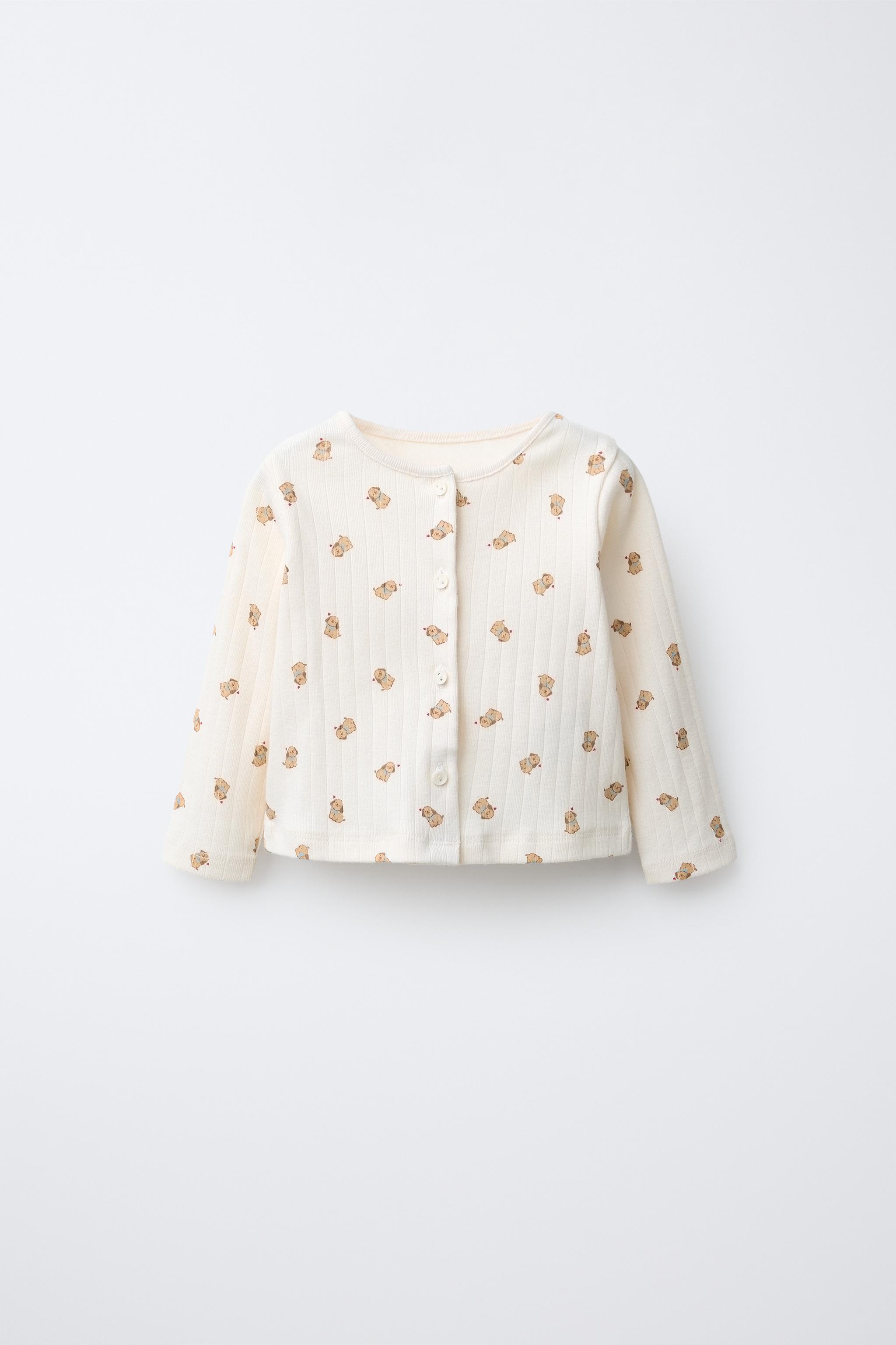 DOG PRINT JACKET, BODYSUIT, AND LEGGINGS SET