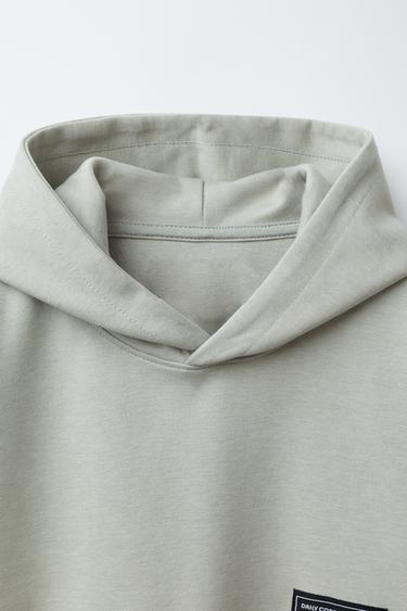 INTERLOCK HOODIE AND JOGGERS SET - Light green by Zara - Image 5