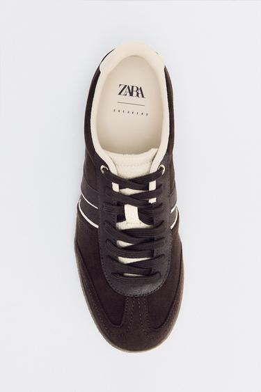 TRAINERS - Brown by Zara