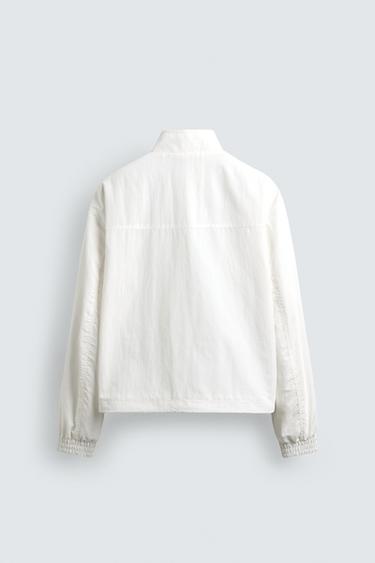 BLOUSON TECHNIQUE LÉGER - Blanc de Zara - Image 7
