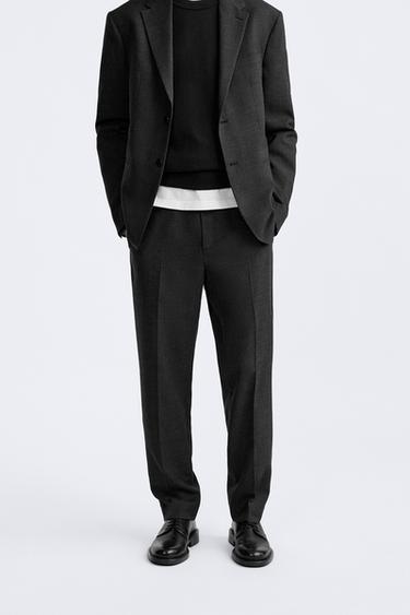 black suit pants