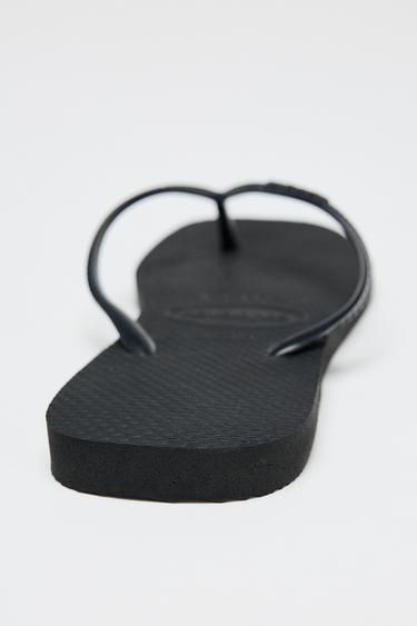 HAVAIANAS ® x ZARA SANDALS - Black by Zara - Image 3
