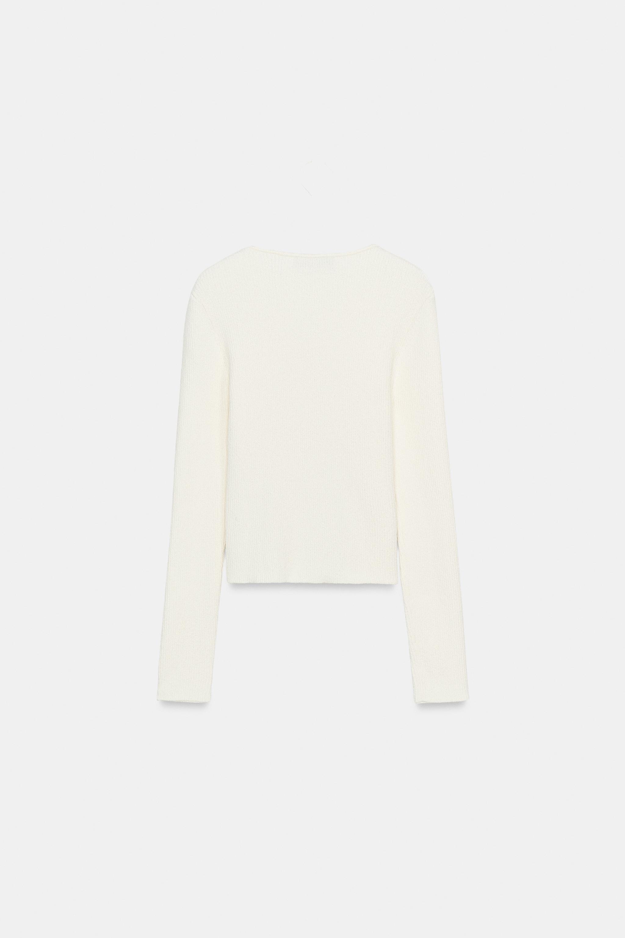 GILET EN MAILLE ASYMÉTRIQUE