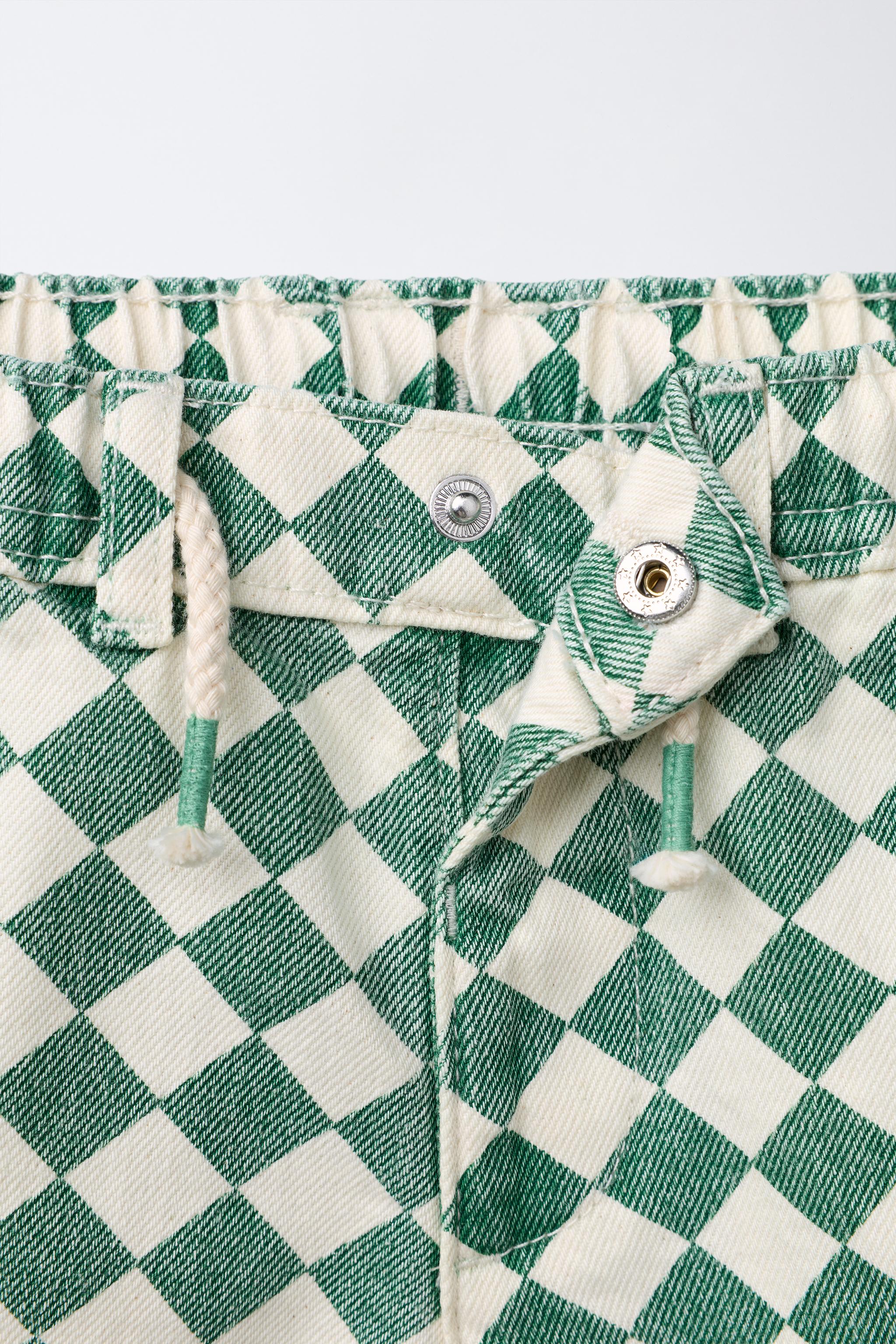 BERMUDA SERGÉ DAMIER