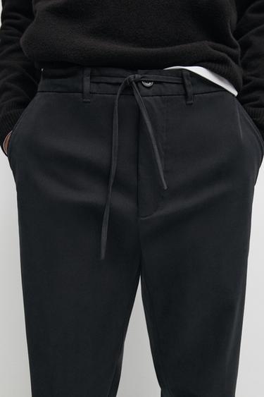Jogger fit pants — Navy blue 1