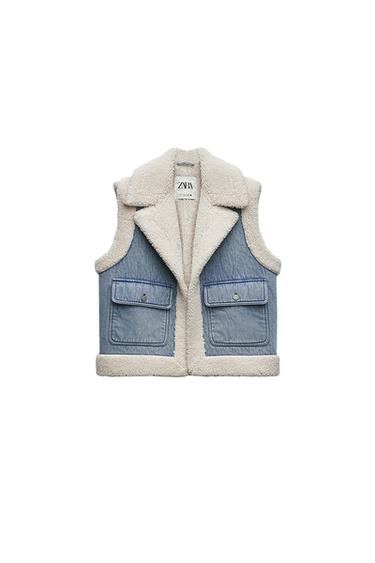 ZW COLLECTION DOUBLE FACED VEST