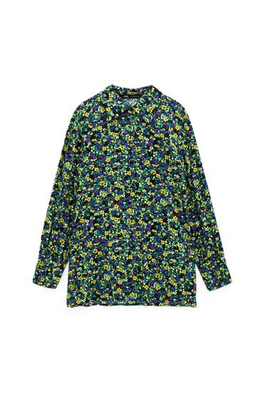 CAMISA FLORAL MANGA LARGA