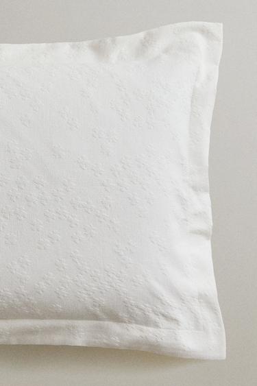 FEDERA CUSCINO TRIFOGLIO - Bianco sporco di Zara