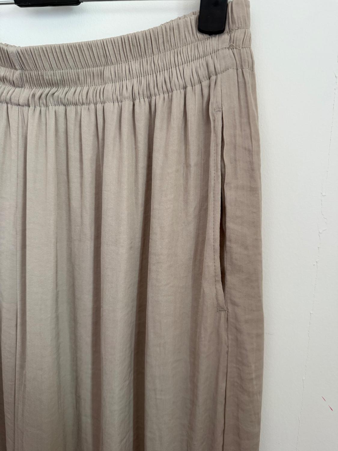 WIDE-LEG TROUSERS WITH ELASTIC WAISTBAND - Image 8
