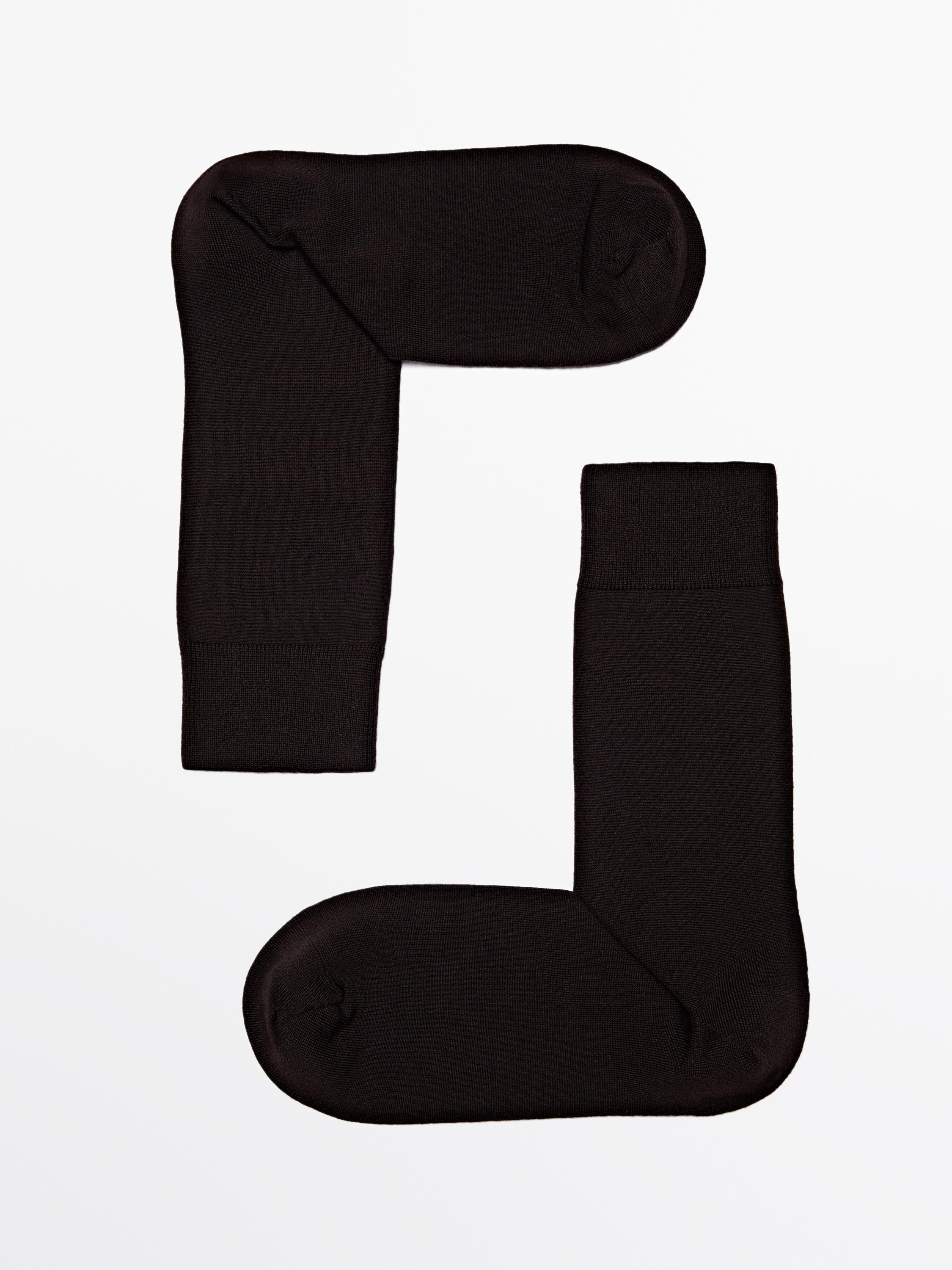 Wool blend socks