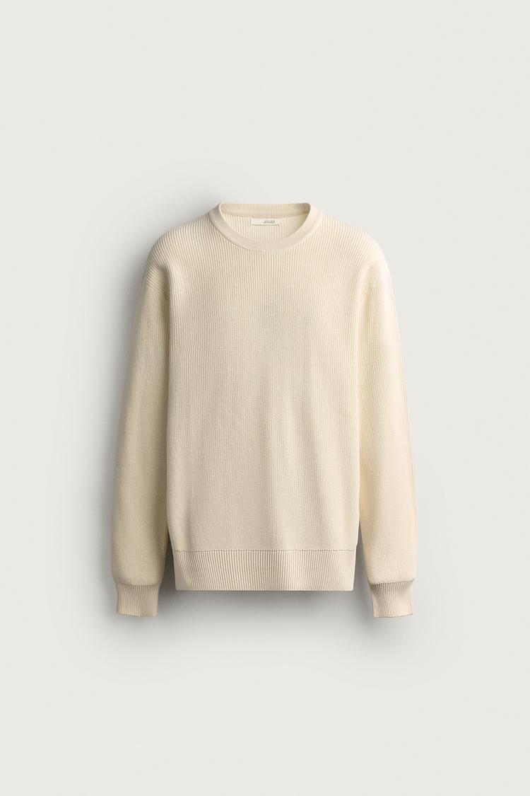 PURL KNIT REGULAR FIT JUMPER