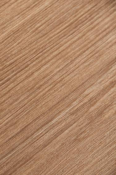 OVAL WOODEN TRAY - Light beige by Zara - Image 4