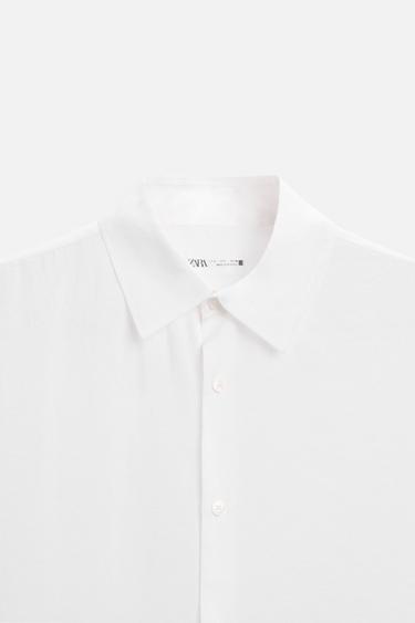 CHEMISE FLUIDE - Blanc de Zara - Image 7