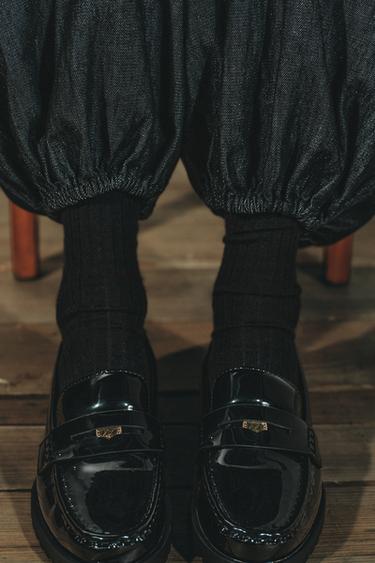 PENNY LOAFERS - Black by Zara - Image 2