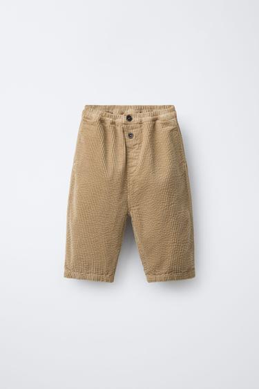 PANTALÓN PANA GRUESA - Mantequilla de Zara