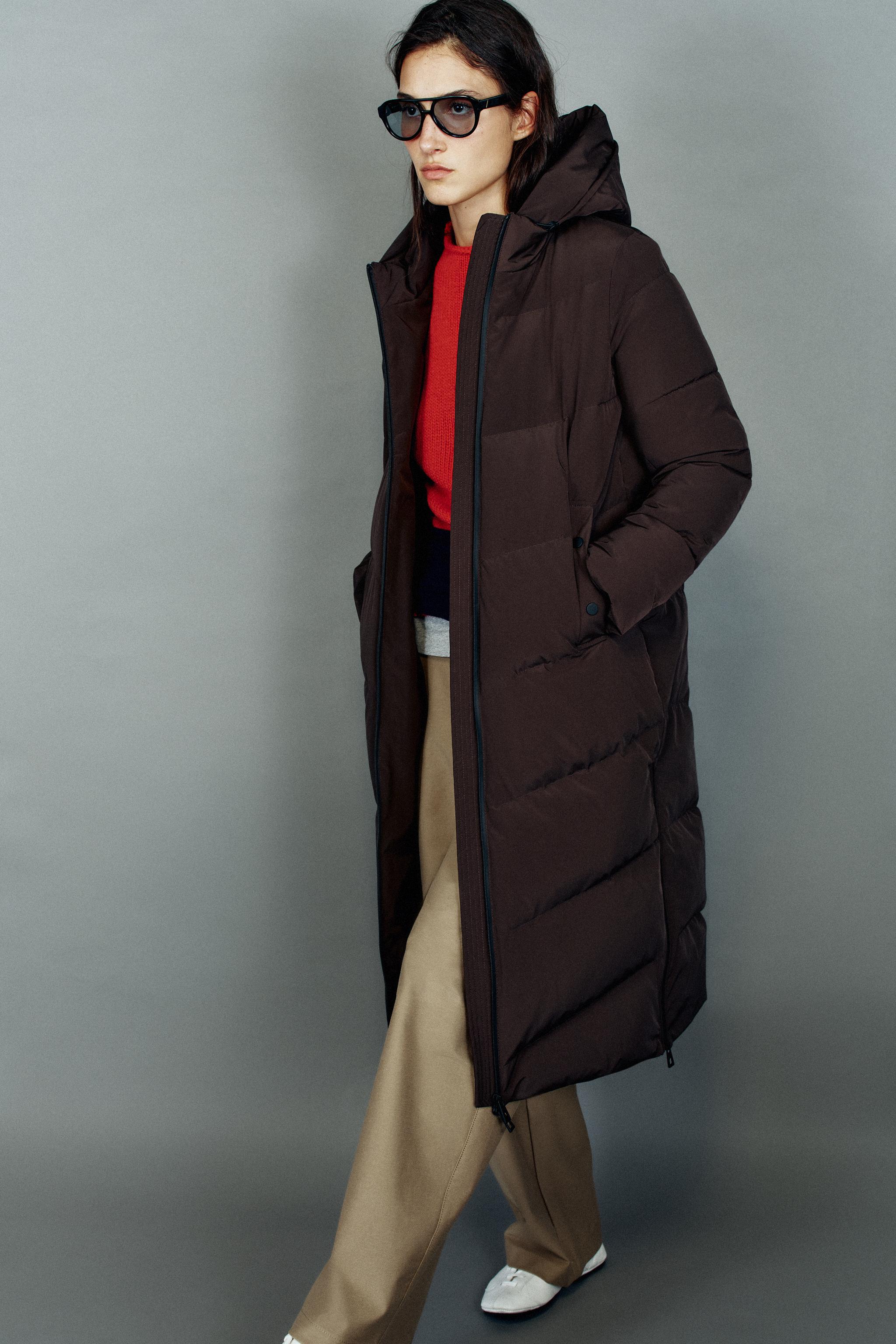 ANORAK MATELASSÉ 50 % DUVET PLUMES DÉPERLANT COUPE-VENT