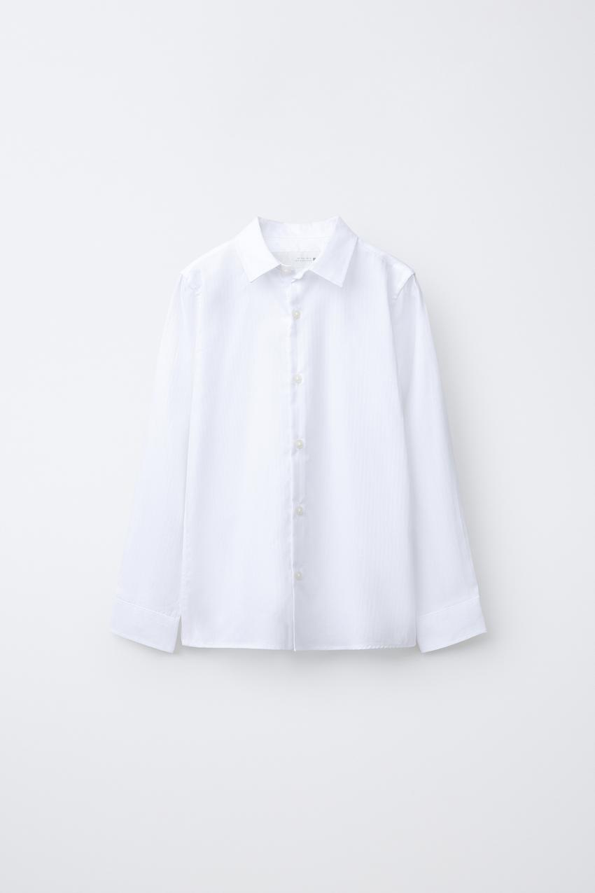 grey undershirt for white dress shirt Maroon Dress Shirt | Missionary Attire main image 0