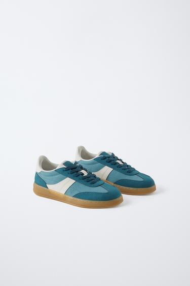 CONTRAST SNEAKERS - Blue by Zara - Image 1