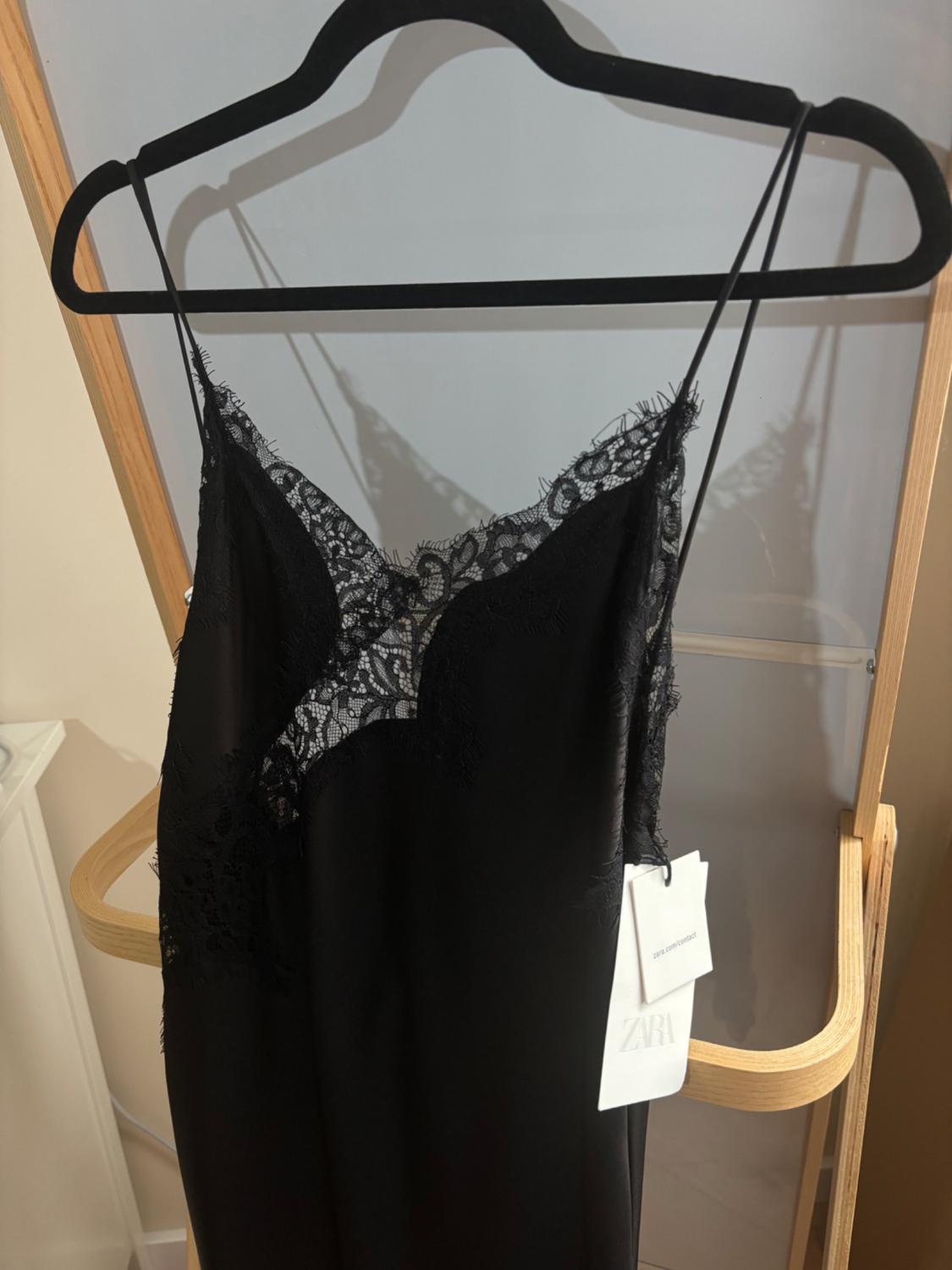 ASYMMETRIC LACE DRESS ZW COLLECTION - Image 2