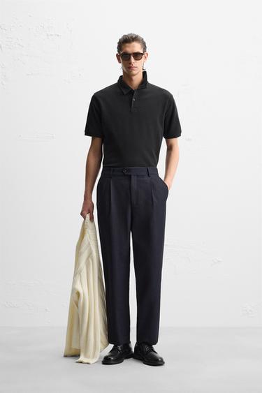 ポロシャツ (ブラック・黒) | メンズ | 最新コレクション | ZARA 日本
