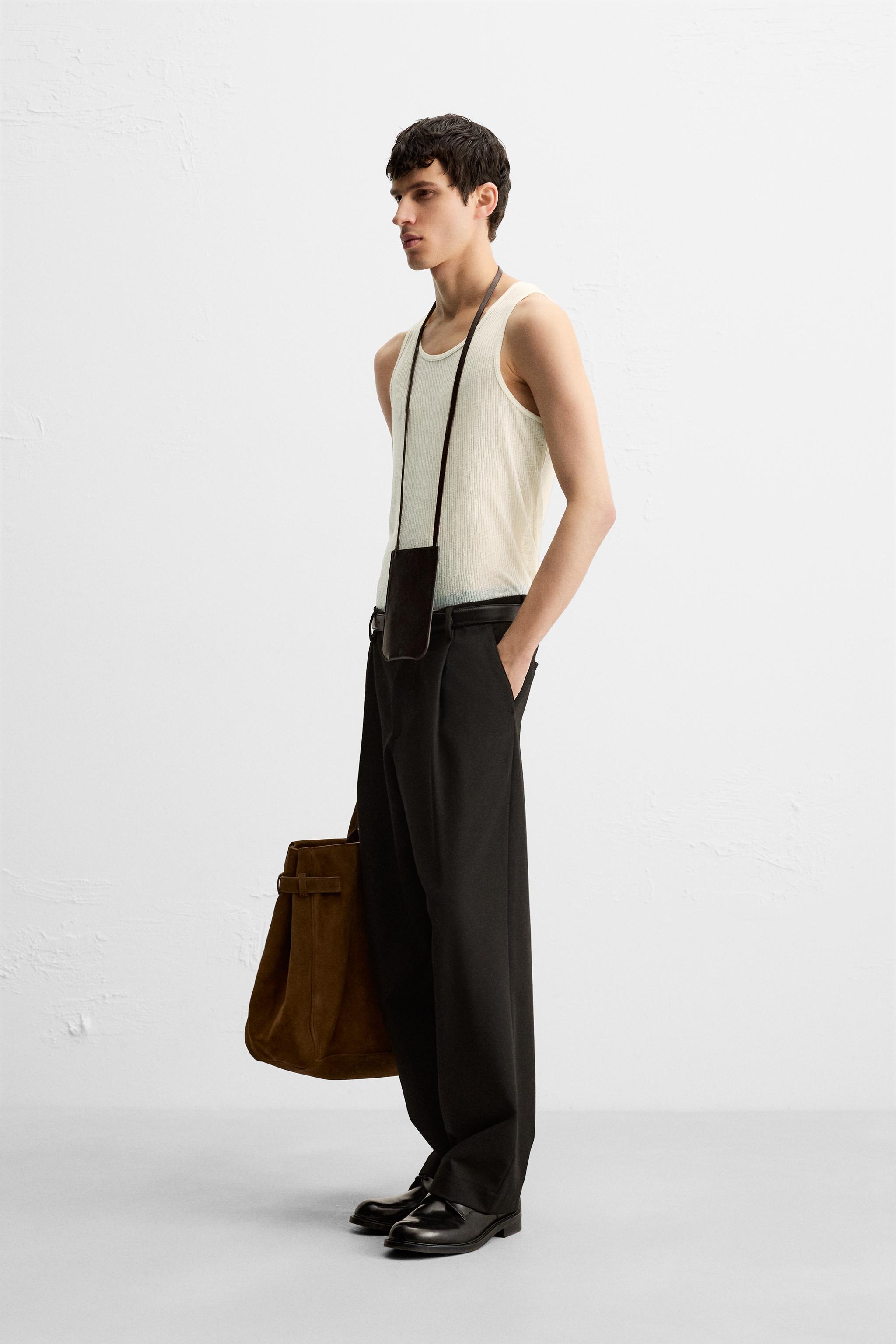 セミシースルー タンクトップ - エクリュ | ZARA Japan / 日本