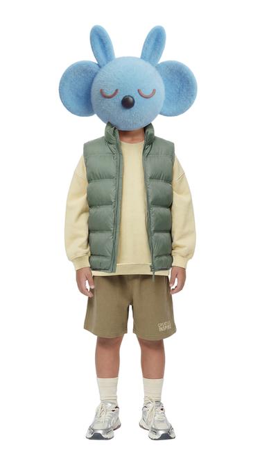 Zara LAGANI PRSLUK SA VODOODBOJNOM KAPULJAČOM – svetlokaki