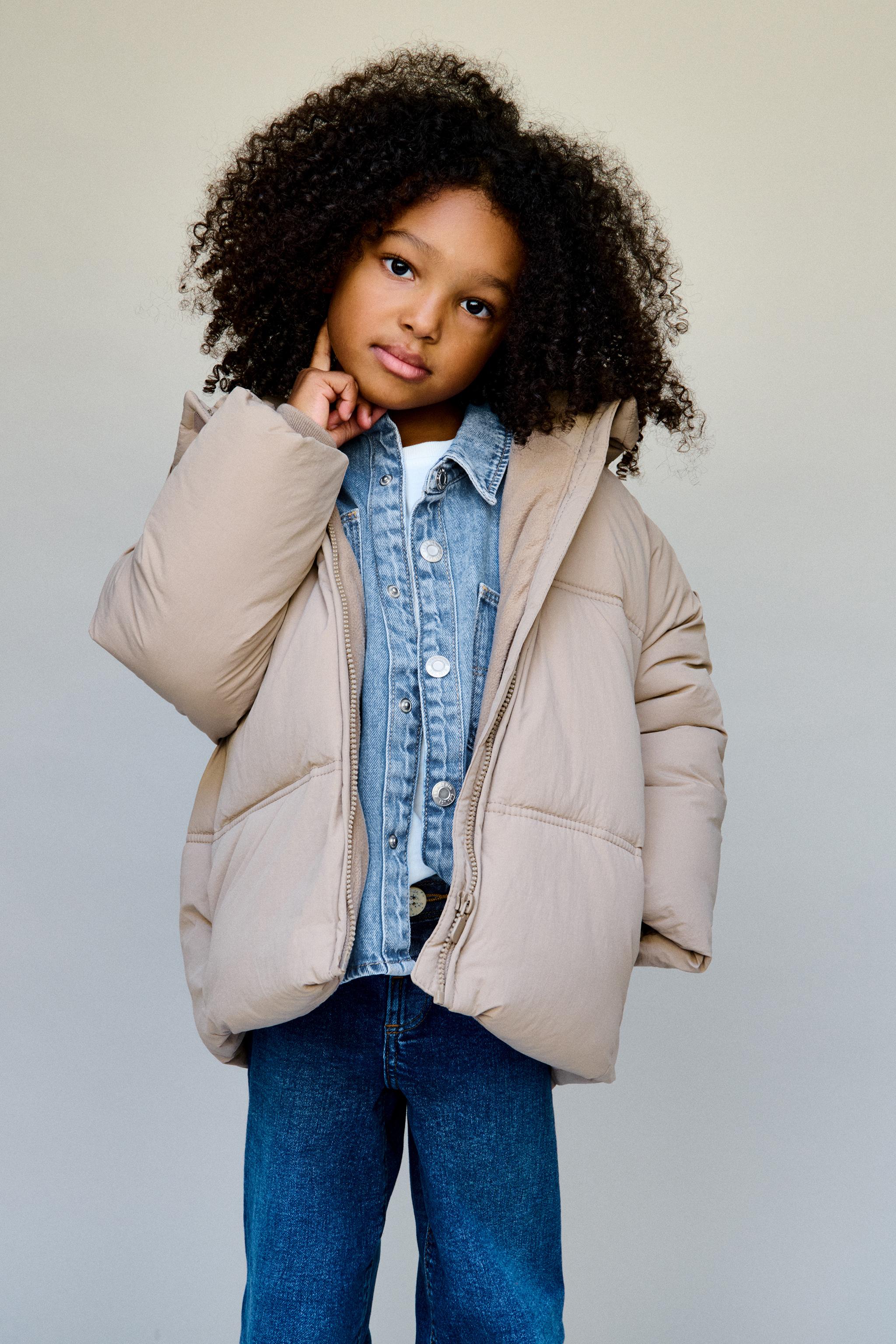 WATER REPELLENT HOODED PUFFER COAT