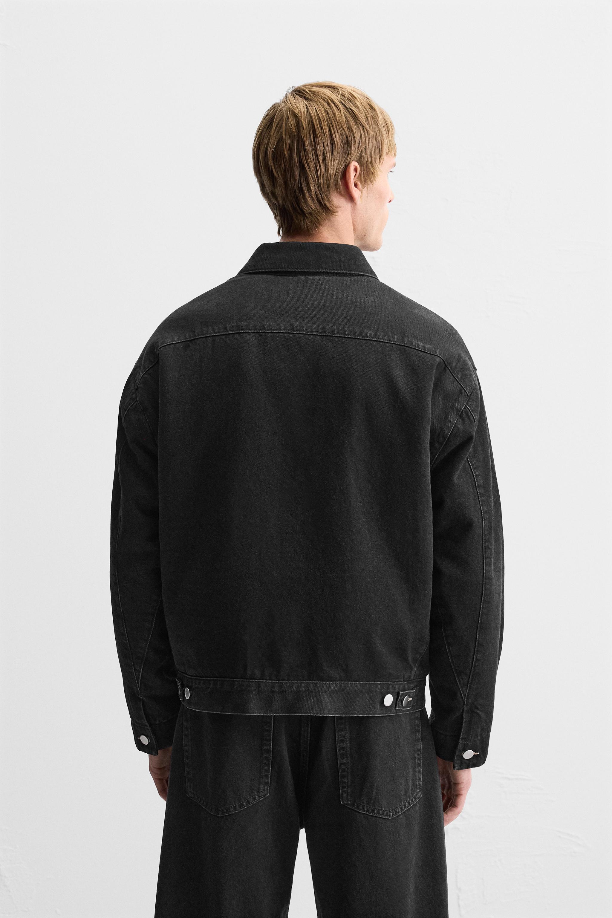 Jeans jacket zara man online