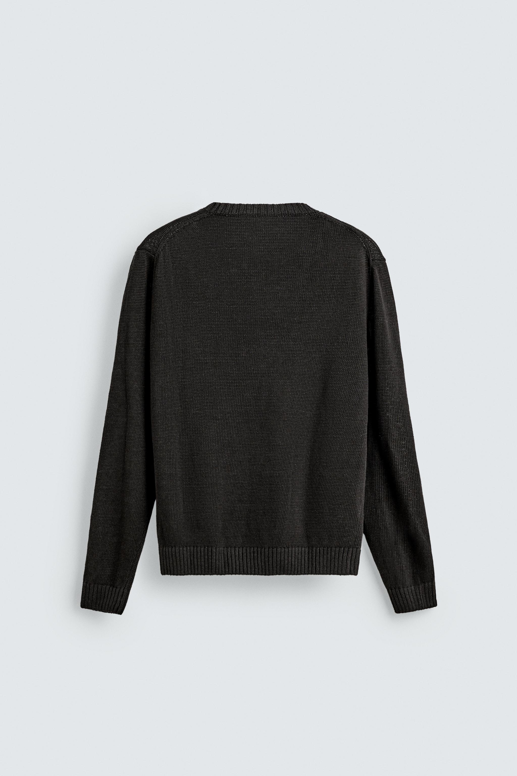 PULL REGULAR FIT 100 % LIN AARON LEVINE X ZARA