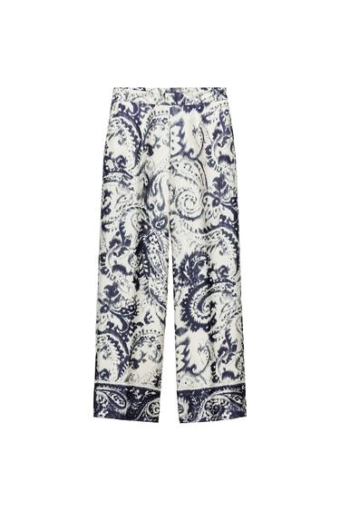 PANTALÓN SATINADO ESTAMPADO