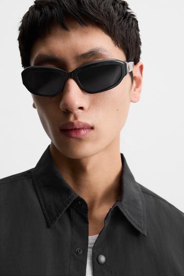 CHEMISE FLUIDE À POCHES UTILITAIRES - Noir de Zara - Image 6