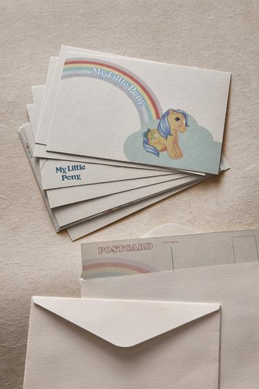 CHILDREN'S ©2026 HASBRO. MY LITTLE PONY POSTCARD SET (SET OF 12) - Multicoloured by Zara