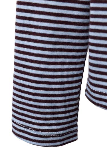 BENSIMON ® X ZARA STRIPED TURTLENECK T-SHIRT - Sky blue by Zara