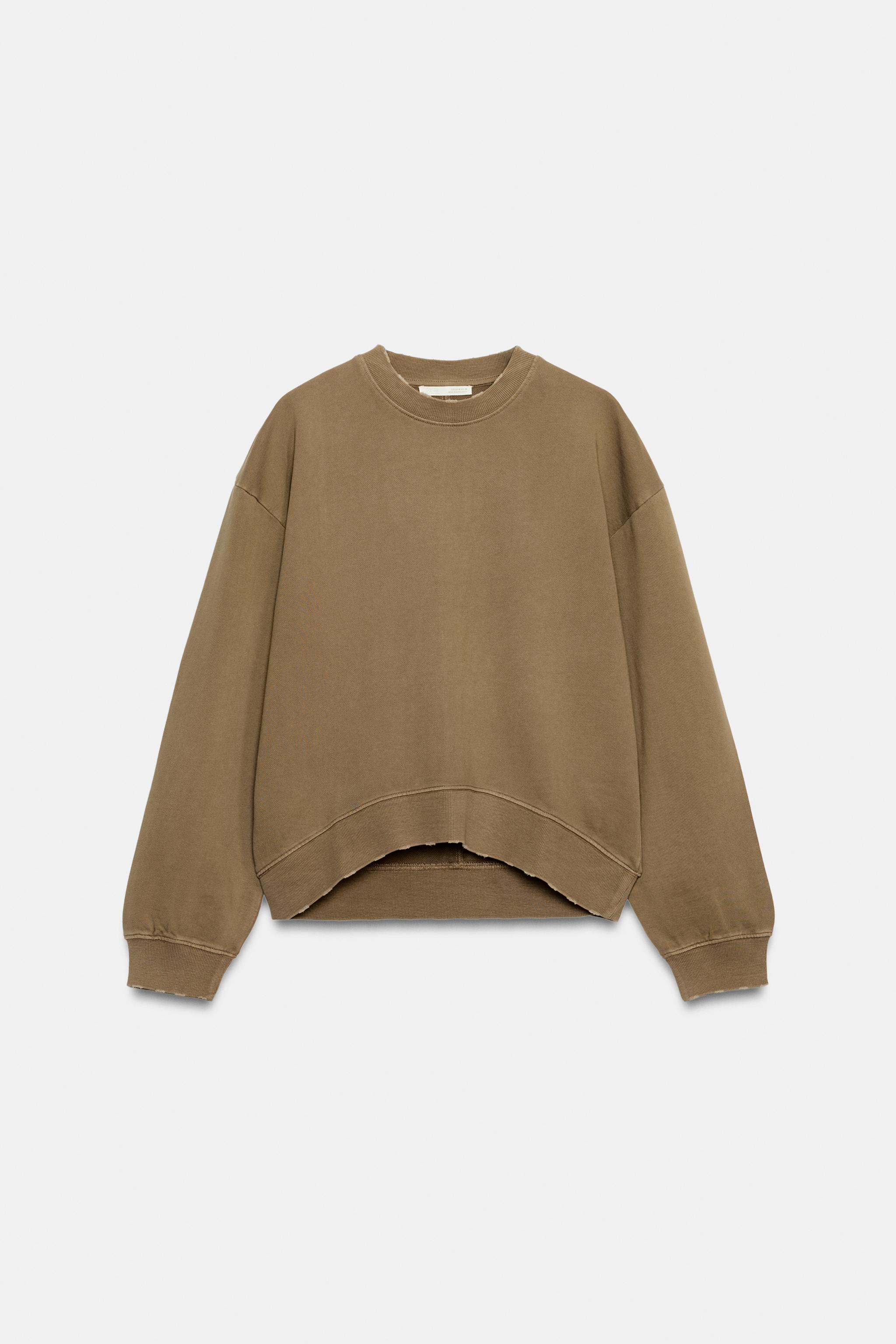 SOLUK GÖRÜNÜMLÜ SWEATSHIRT - Görsel 7