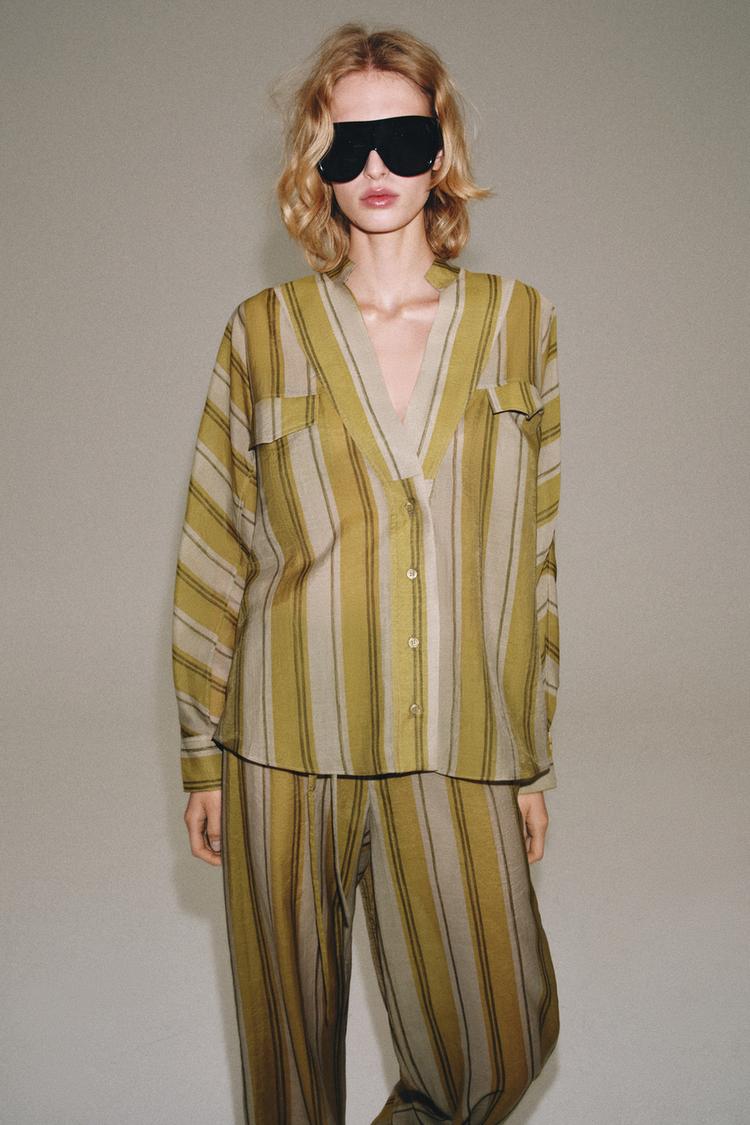 Camisa a rayas ZW COLLECTION 2