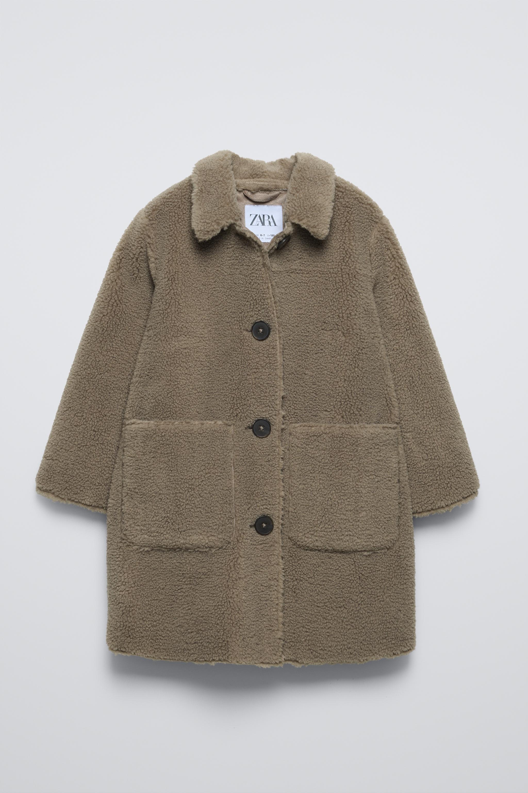 Manteau zara mouton sale