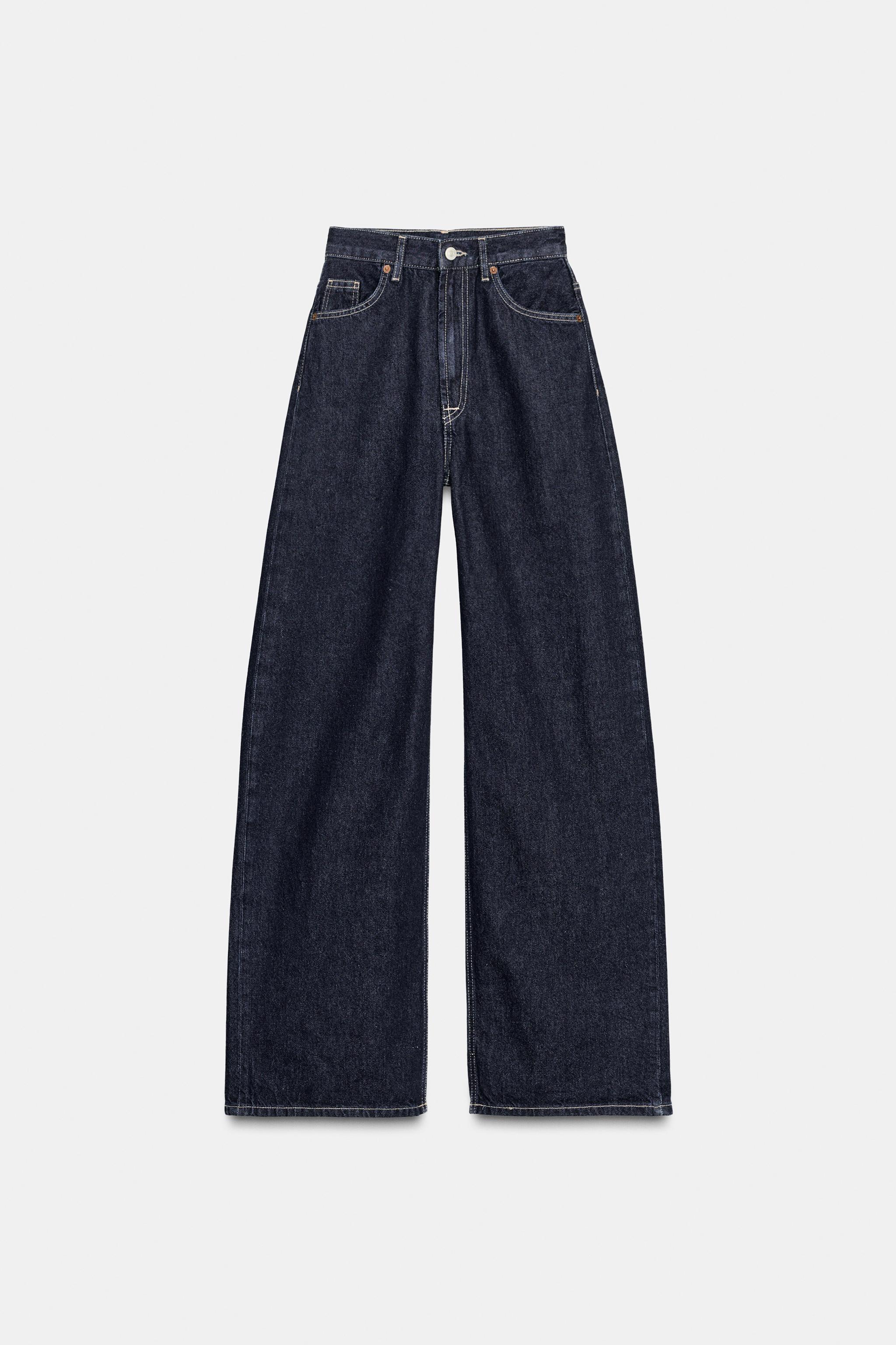 JEAN TRF EXTRA WIDE LEG TAILLE HAUTE