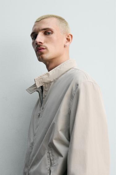 BLOUSON TECHNIQUE REGULAR FIT - Sable de Zara - Image 5