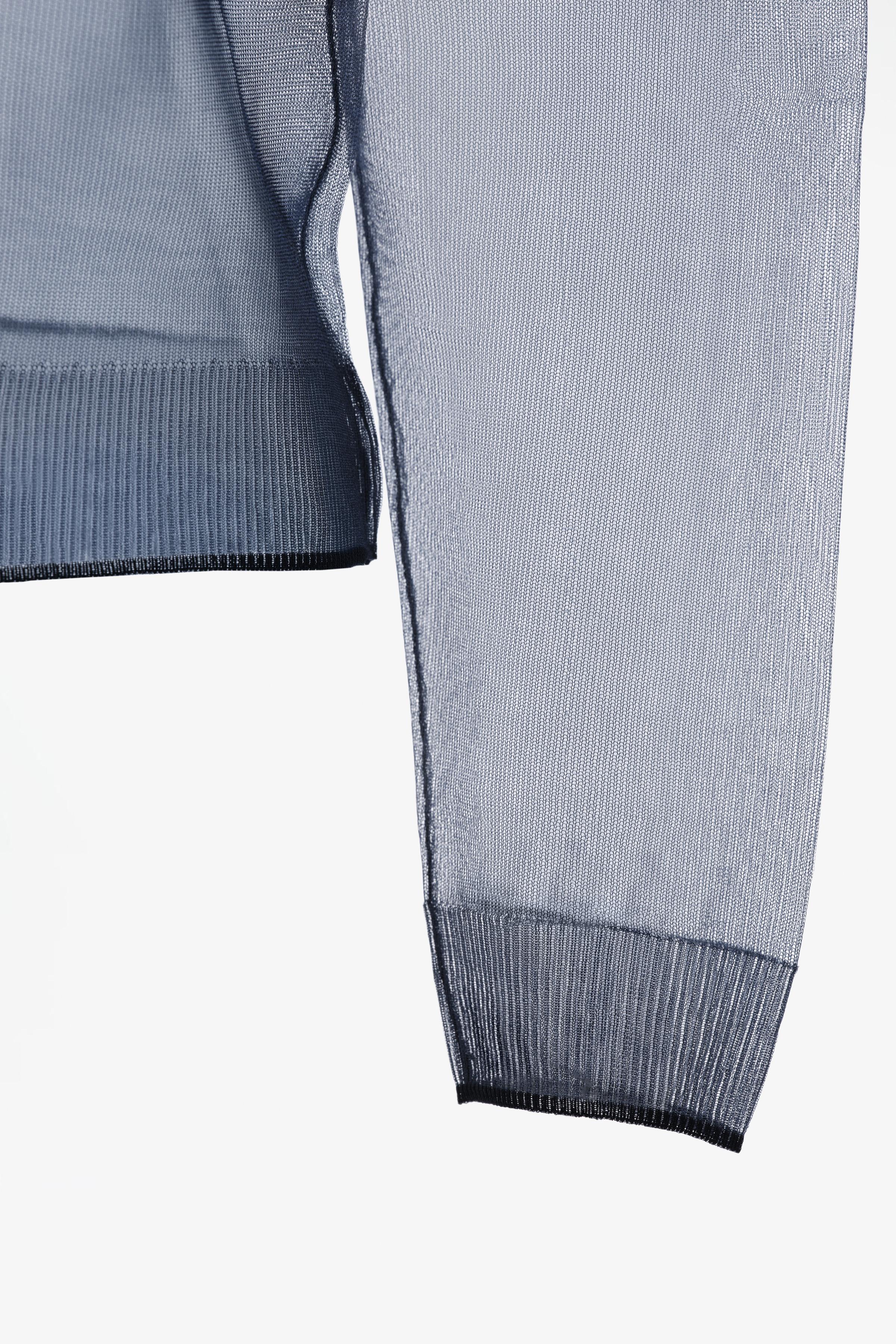 LIMITED EDITION SEMI-SHEER KNIT POLO